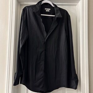 Zara polyester shirt